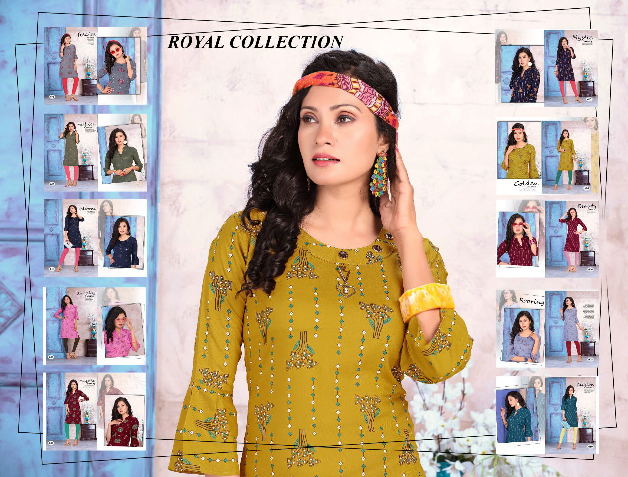 Trendy Heaven 3 Latest Fancy Designer Casual Regular Wear Rayon Printed Kurtis Collection
